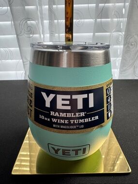 Yeti Rambler 10 oz Tumbler in Seafoam Green